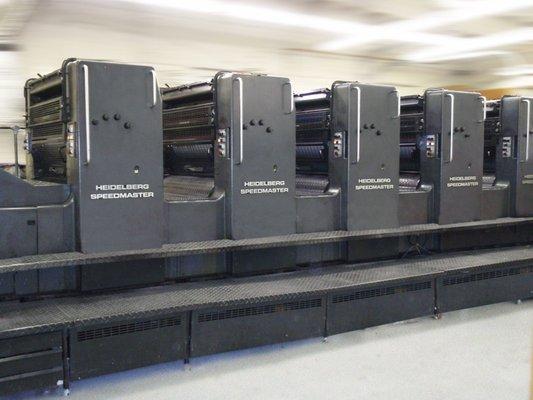 Come see our Heidelberg Speedmaster Offset Presses.