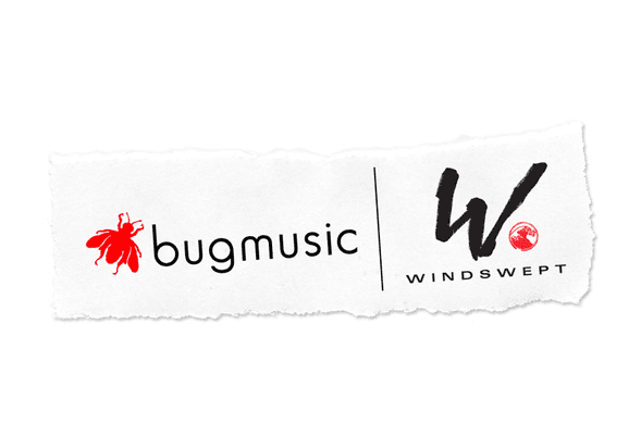 Logo -- bugmusic | Windswept