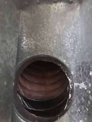 Clean air duct