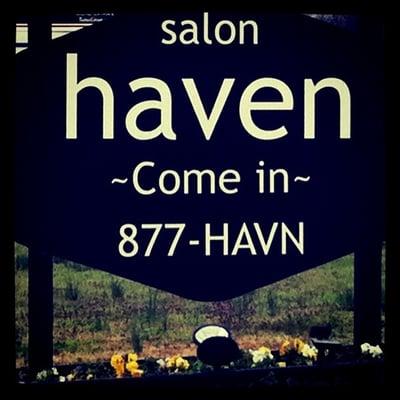 Salon Haven, a boutique salon.