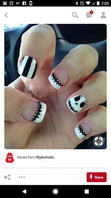 Halloween nails