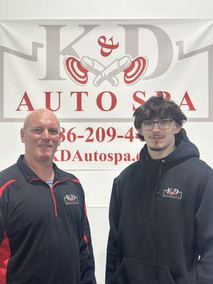 Kevin & Matt, we do all the work and take pride in our work and customer service.