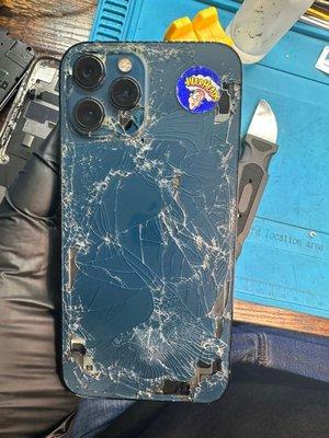 Broken phone