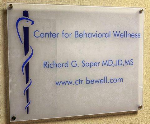 Logo for Center for Behavioral Wellness