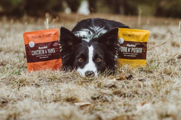 These human-grade meals are perfect for on-the-go and provide whole, nutritious ingredients for all pups!