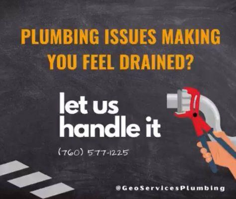 Let us handle your plumbing!