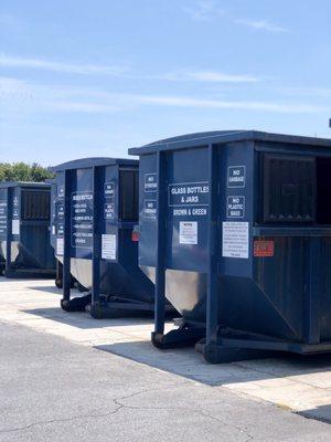 Recycling bins