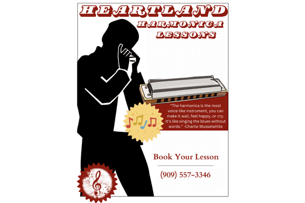 Heartland is more than music, it's everything from the heart. Offering dance & harmonica lessons along with inspirational speaking events!