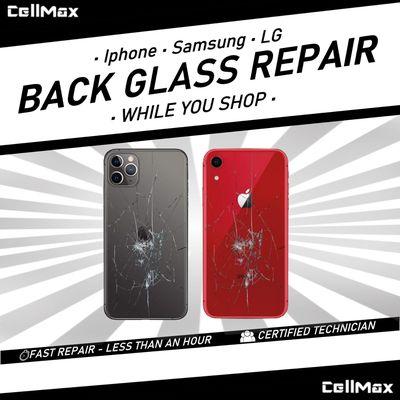 Back glass repair