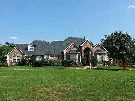 Ranch home in North TX