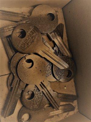 Bay Cities Lock & Safe cabinet keys