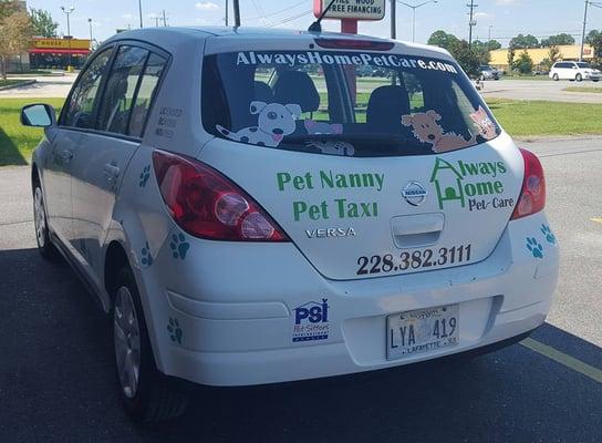 Pet Nanny
 Pet Taxi