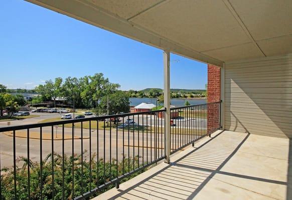 Large Balconies with great views!