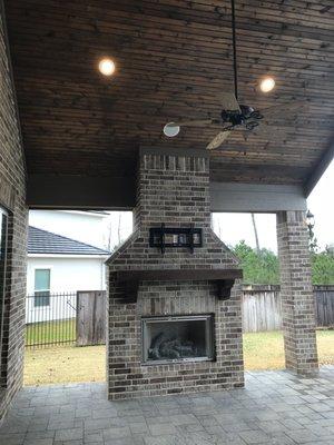 Outdoor fireplaces are very nice, make sure your inspector checks all exterior components as well.