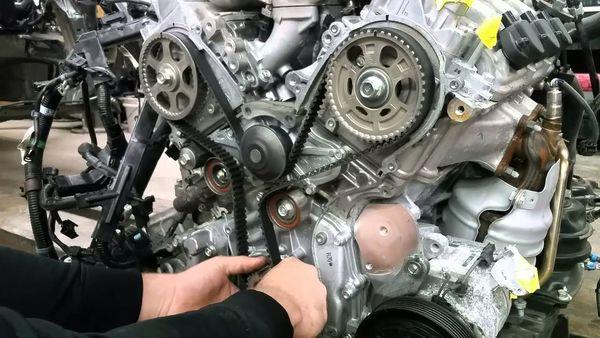 Timing belt and waterpump replacement v6 Honda and Acura j series.