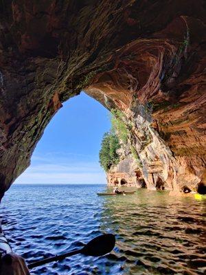 Apostle Islands Rustic Makwa Den