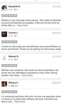 five star reviews you will not regret checking out my studio!!!