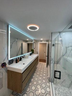 Bathroom renovation