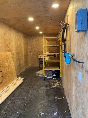 Framing, Insulation, Wood Screws used