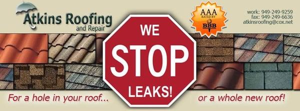 We Stop Leaks!