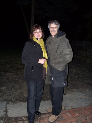 Susan & Richard Metzger- our tour guides for the evening