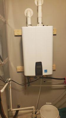 Navien tankless hot water heater