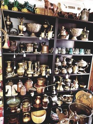 Loads of Antiques and Brass wares