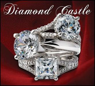 Diamond Castle: The Engagement Ring Experts! Have your diamonds set while you watch.