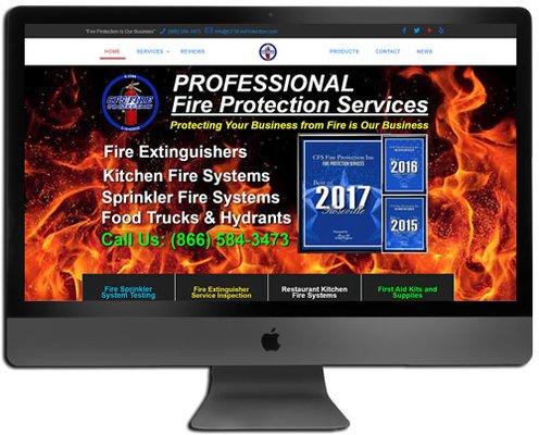 ProSEO Marketing Fire Protection Client in Sacramento, CA