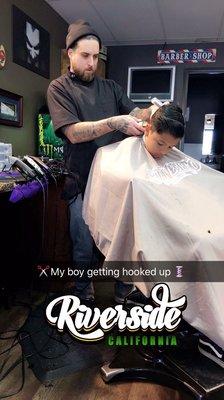 Chad is what every barber should be like!