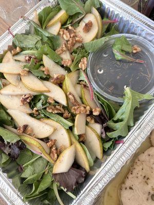 Pear salad, so delicious!