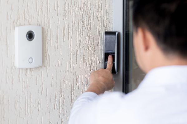 Video doorbell and security install.