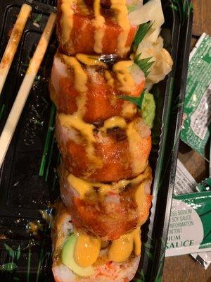 Angry Dragon Roll