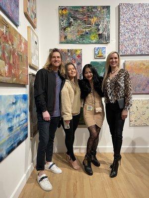 J'Atelier9 ™ opening reception celebration