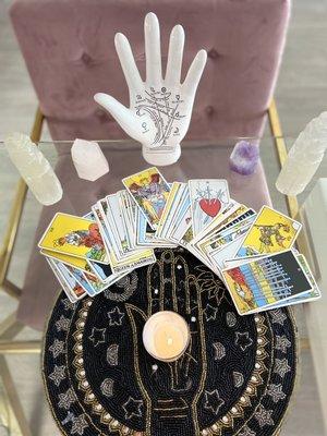 Tarot card reading