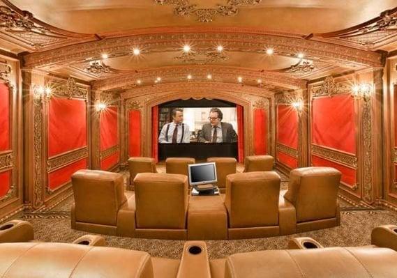 One of the many theaters Hermary's staff has designed and built.