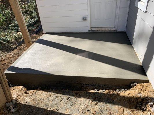 Concrete Patio