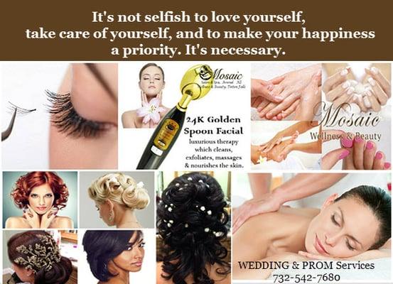 One-stop destination for all things Hair, Nails and Body Care. Mosaic in Avenel and Tinton Falls, NJ http://www.mosaicsalonspa.com/