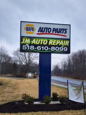 JM Auto Repair Behind The Napa In Valatie NY 12184.