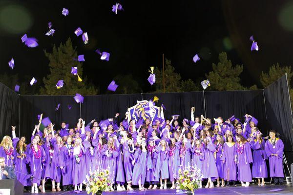 Woodcrest Christian graduation