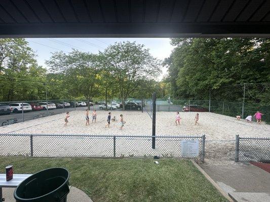 Sand volleyball