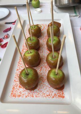 From the Caramel Apple Demo on Halloween. Follow us on social media to stay up-to-date on all our special events