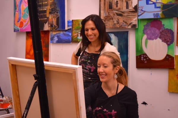 Warm and caring professional art instructors for our adult Manhattan art classes for all levels.