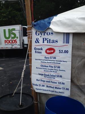 Gyros, Pitas, Zack's Hot Dogs, Greek FF