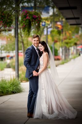 bride and groom