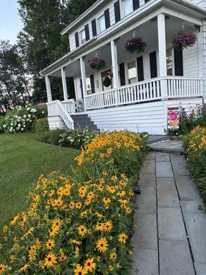 Walkway to the porch