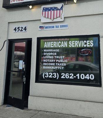 American Services - Office Front