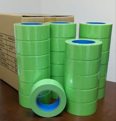 Painter's Green Masking Tape. Size 2" X 60 Yards, 24 rolls/case. $42/case. Pick up.