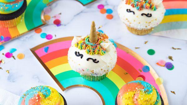 Unicorn cupcakes