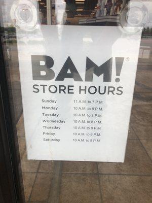 New Hours